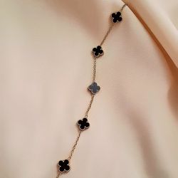 دستبند ونکلیف مشکی