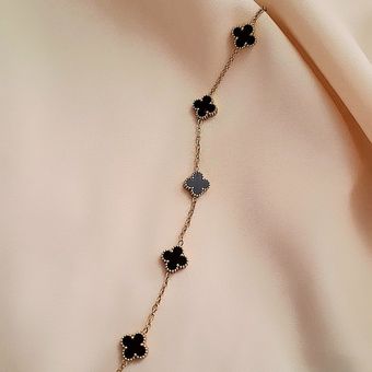 دستبند ونکلیف مشکی