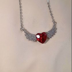 گردنبند جواهری بال فرشته