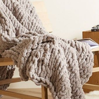 شال مبل مدل پافی مدل ترک سایز 90x80 سانتی متر