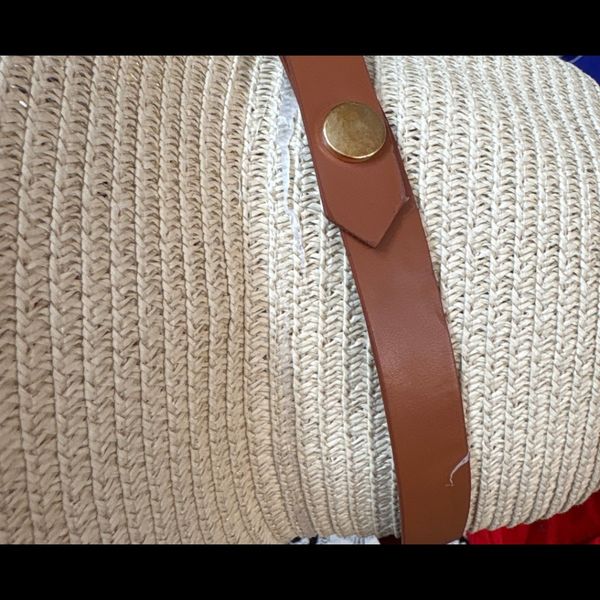 کلاه ساحلی بند چرمی به قیمت خرید (ایراد جزئی)