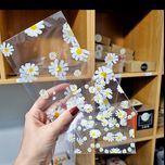 سلفون لبه چسب دار طرح گل بابونه | 16 * 13 |بسته 1 کیلویی