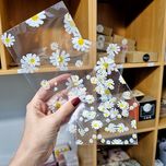 سلفون لبه چسب دار طرح گل بابونه | 12 * 11 |بسته 1 کیلویی