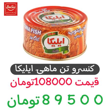 کنسرو ماهی تون ایلیکا -180گرم-24عددی
