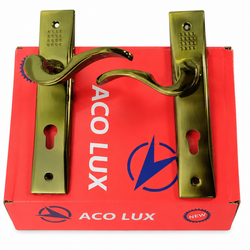 دستگیره درب آکولوکس مدل سوفیا رنگ زیتونی | ACO LUX Sofia