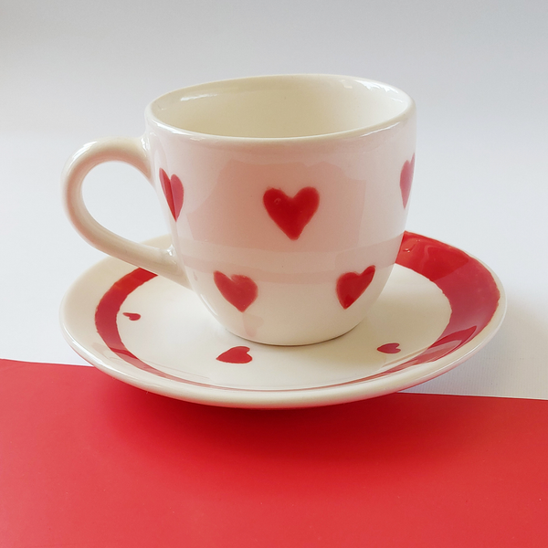 ماگ و فنجون قلبی