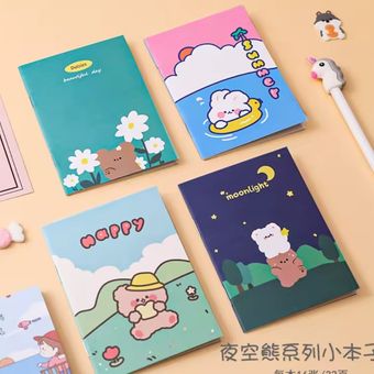 دفترچه جیبی کیوت طرح طبیعت