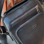 ست هدیه مردانه کیف، کفش و کمربند چرم کیف دوش