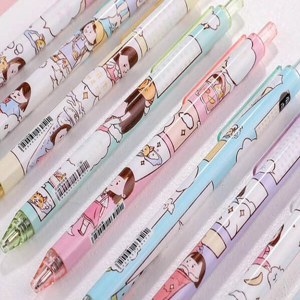 خودکار کلیکی دختر و گربه