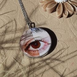 گردنبند عکس چشم یار