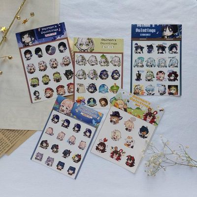 استیکر رسمی گنشین ایمپکت - تک