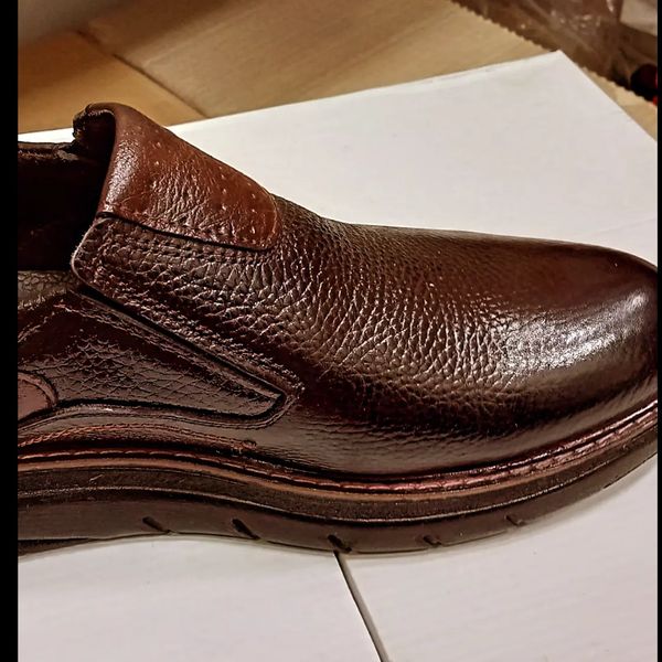 کفش مردانه روزمره چرم طبیعی زیره پی یو