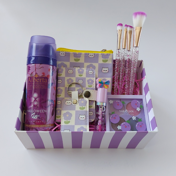 پک هدیه بنفش دخترونه کد 17