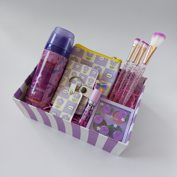 پک هدیه بنفش دخترونه کد 17