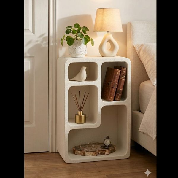 شلف و میز کنار تخت «نوا» - Nava Side Shelf
