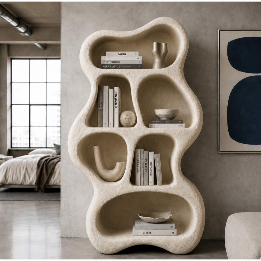 شلف و میز کنار تخت «نوا»  - Nava Side Shelf
