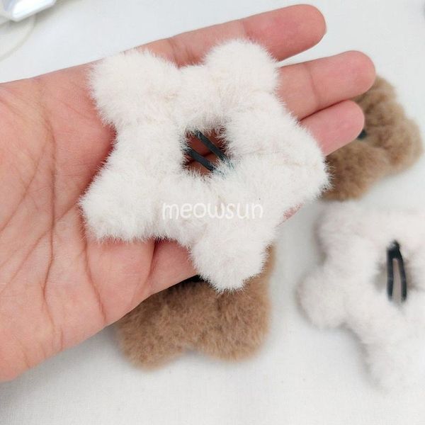 گیره مو ستاره پشمالو پاییزی