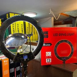 رینگ لایت هیرو 96 وات همراه با سه پایه Hero Ring Light KY-BK 416ii 96W +Tripod      (مناسب تولید محتوا ، میکاپ عکاسی ..)