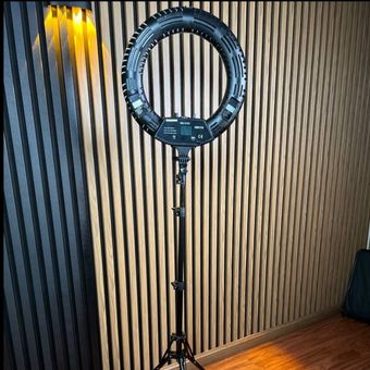 رینگ لایت هیرو Hero BK 416 III (45 سانتی متر 96 وات)  همراه با سه پایه