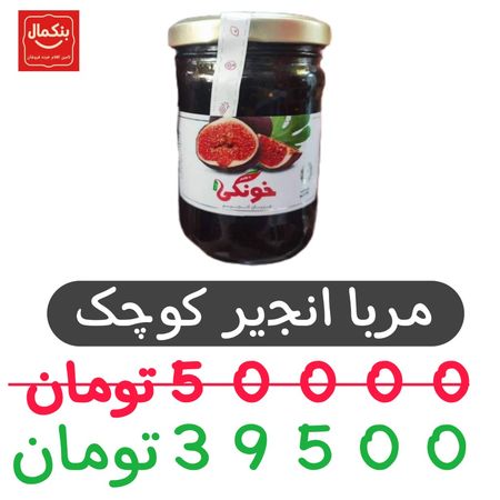 مربا انجیر 280گرم -کوچک- -شیشه ای-12عددی
