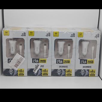 پک 12 عددی شارژر فندکی Mimacro مدل CC-081 + کابل SJX-195