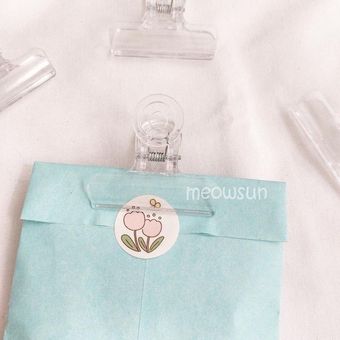 گیره کاغذ شفاف 5 سانتی