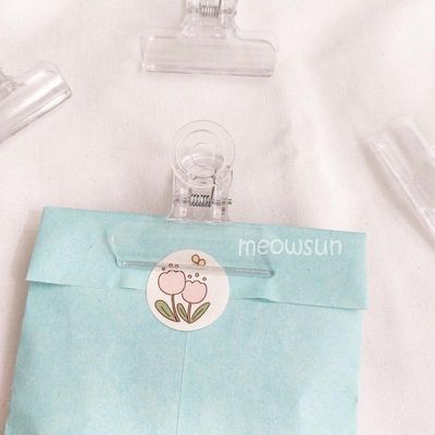 گیره کاغذ شفاف 5 سانتی