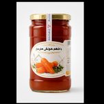 مربا هویج بزرگ 620گرم شیشه ای-6عددی