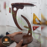 استند گلدان چوبی فانتزی و خاص طرح معلق