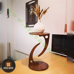 استند گلدان چوبی فانتزی و خاص طرح معلق