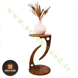 استند گلدان چوبی فانتزی و خاص طرح معلق