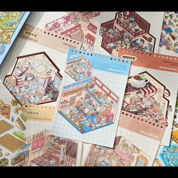 استیکر چیدمانی سری 1