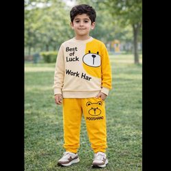 بلوز شلوار آستین رنگی 14011