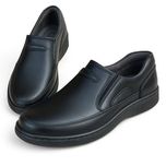 کفش مردانه طبی چرم خارجی مدل جردن  دوردوخت و اشترابل دوزی