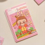 دفتر سیمی لبوبو طرح طلاکوب کد 301