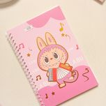 دفتر سیمی طرح لبوبو طلاکوب کد 302