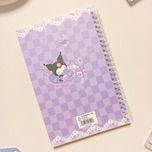 دفتر سیمی طرح کرومی طلاکوب کد 403