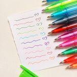 پک خودکار رنگی 10 رنگ شیشه ای