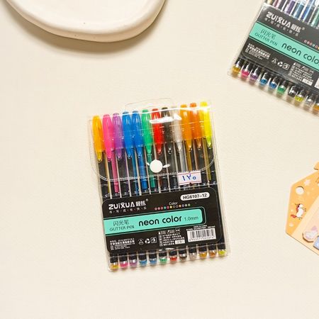 خودکار 12 رنگ اکلیلی نئون