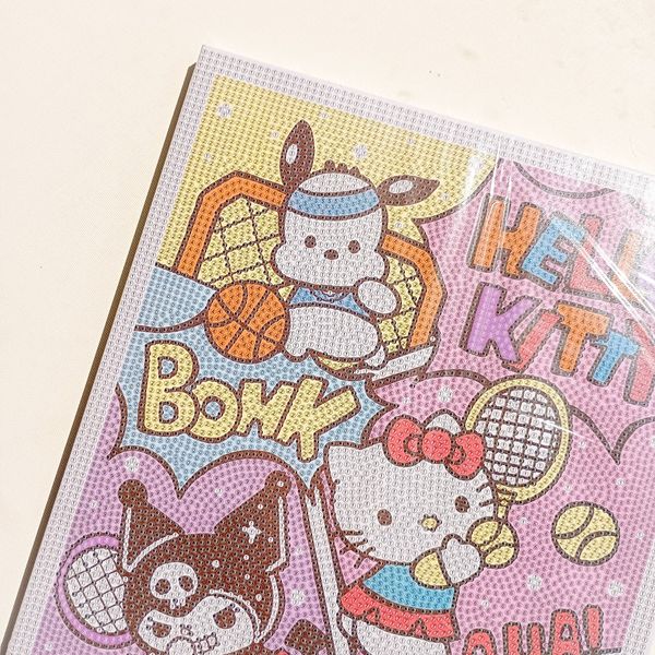 بوم نقاشی الماسی طرح کرومی و دوستان کد 206