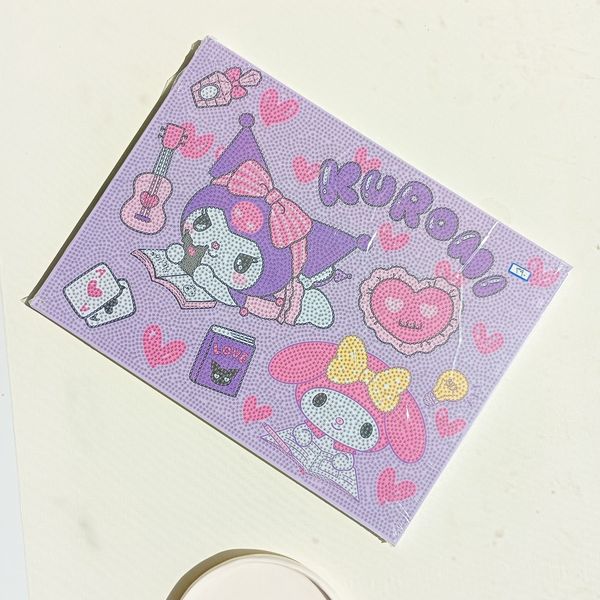 بوم نقاشی الماسی طرح کرومی کد 204