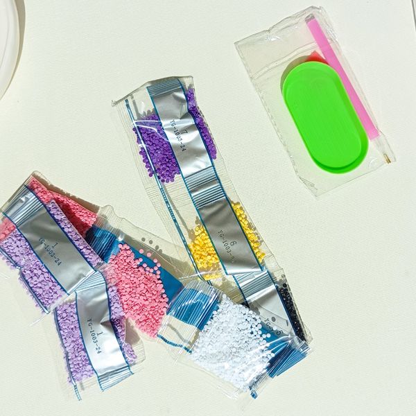 بوم نقاشی الماسی طرح کرومی کد 204