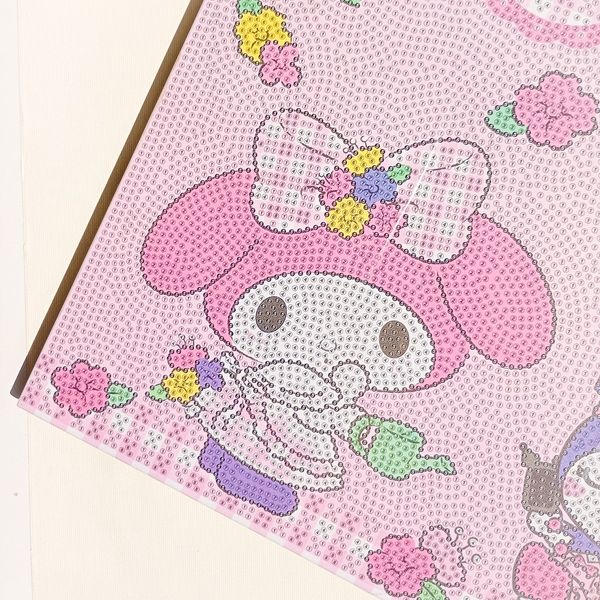 بوم نقاشی الماسی طرح کرومی و ملودی کد 201