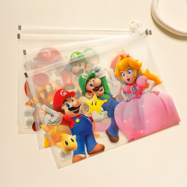 پوشه زیپ‌دار طرح ماریو