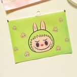 پوشه زیپدار طرح لبوبو چاپ تمام رنگ