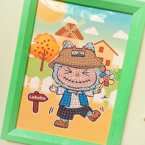 نقاشی الماسی قابدار لبوبو کد 1005