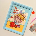 نقاشی الماسی قابدار لبوبو کد 1003