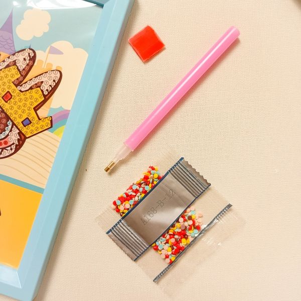 نقاشی الماسی قابدار لبوبو کد 1003