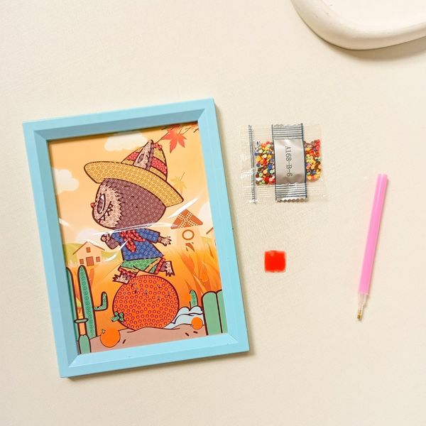 نقاشی الماسی قابدار لبوبو کد 1001