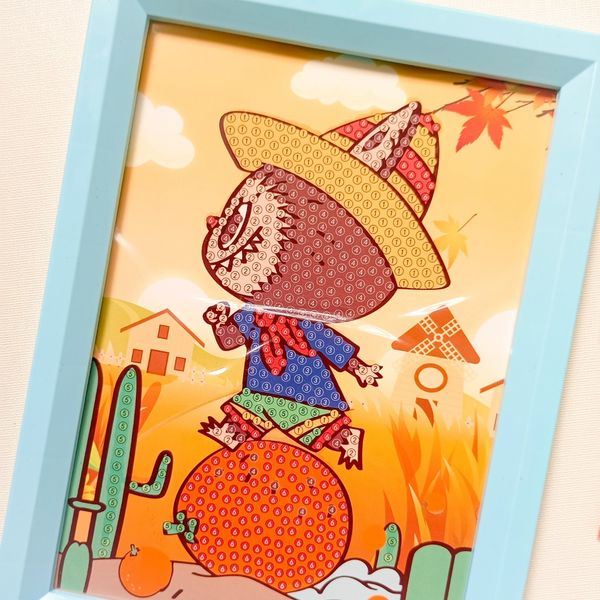 نقاشی الماسی قابدار لبوبو کد 1001